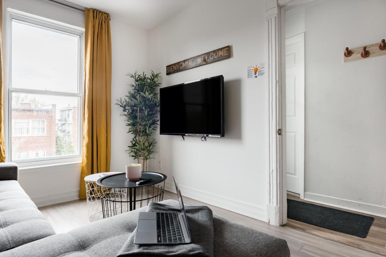 Apartments Near Montreal Olympic Park מראה חיצוני תמונה