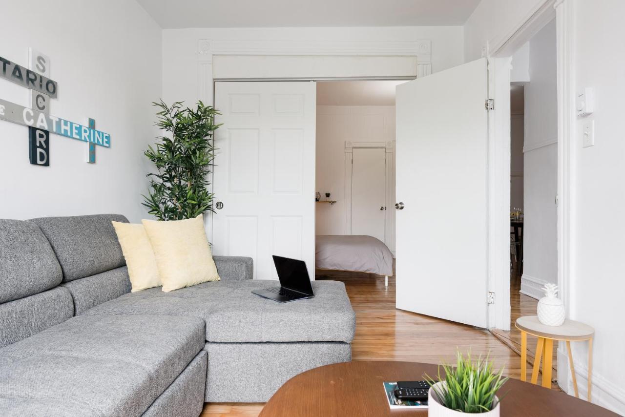 Apartments Near Montreal Olympic Park מראה חיצוני תמונה
