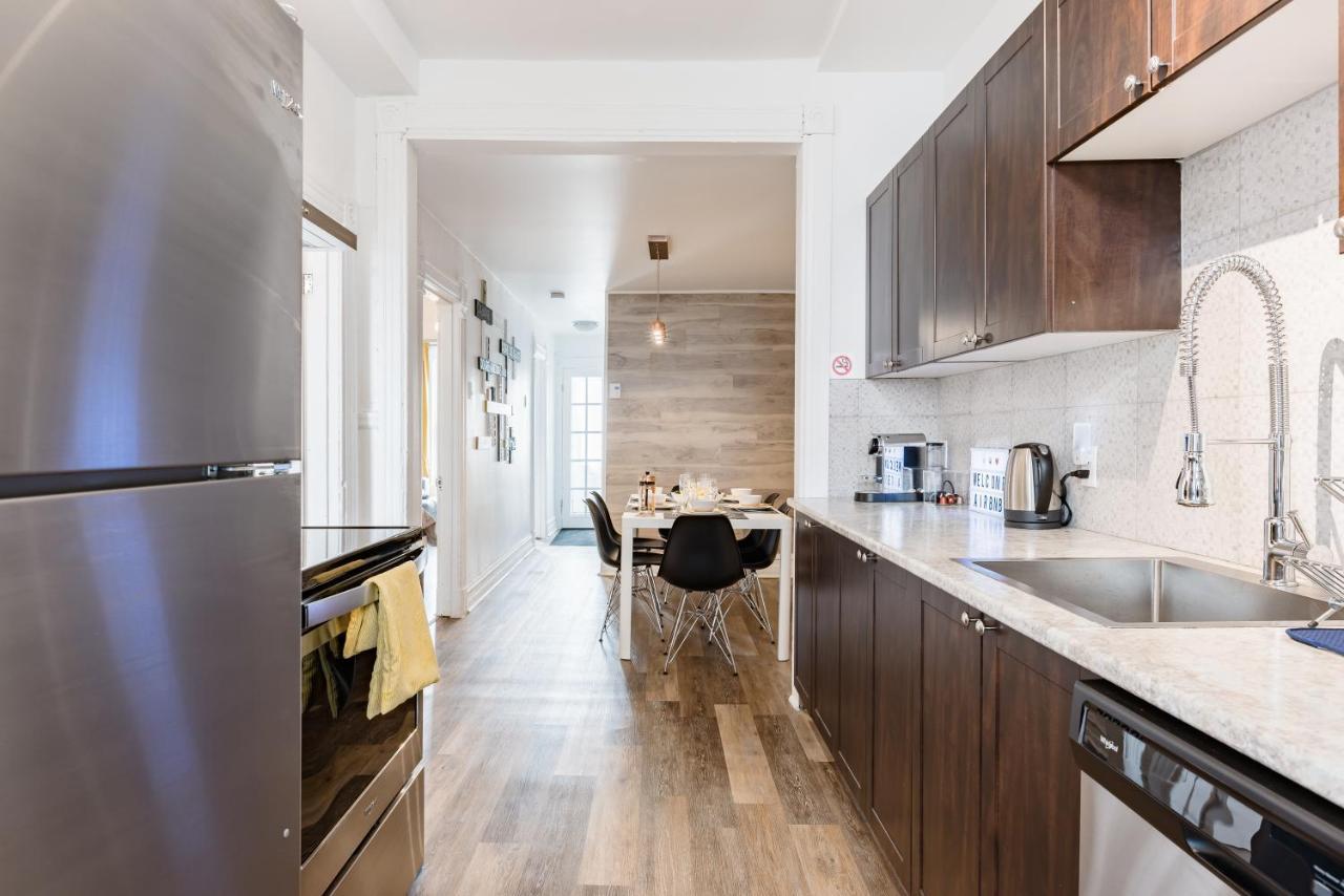 Apartments Near Montreal Olympic Park מראה חיצוני תמונה