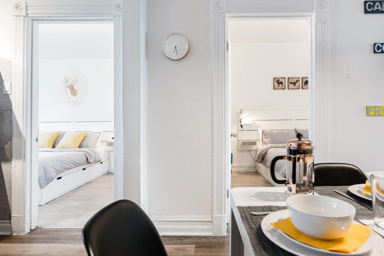 Apartments Near Montreal Olympic Park מראה חיצוני תמונה