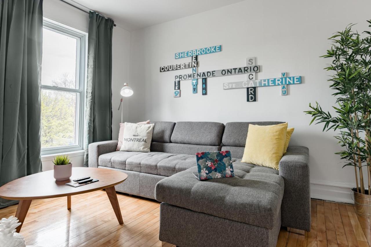 Apartments Near Montreal Olympic Park מראה חיצוני תמונה